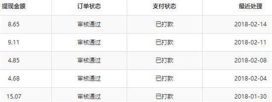 互赢微信挂机收入截图