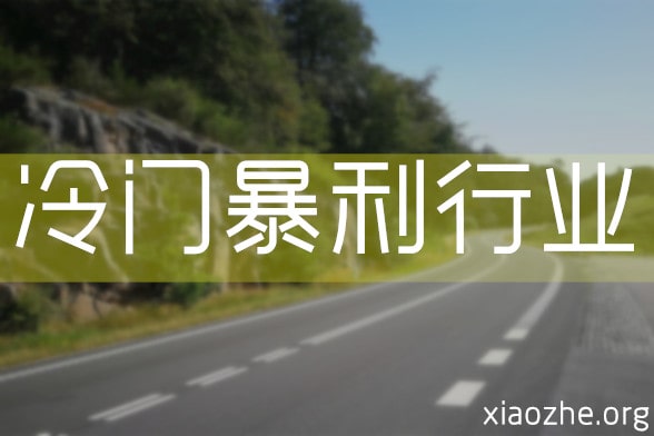 冷门暴利行业 冷门暴利行业
