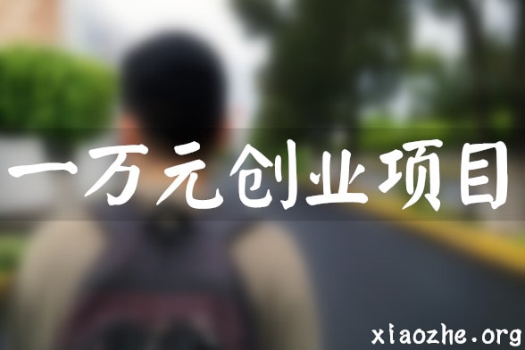 一万元创业项目 一万元创业项目