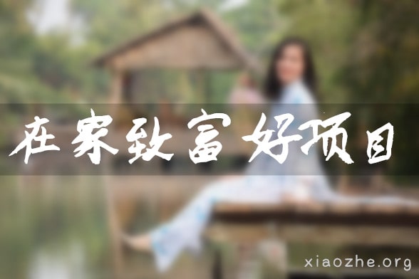在家致富好项目 在家致富好项目