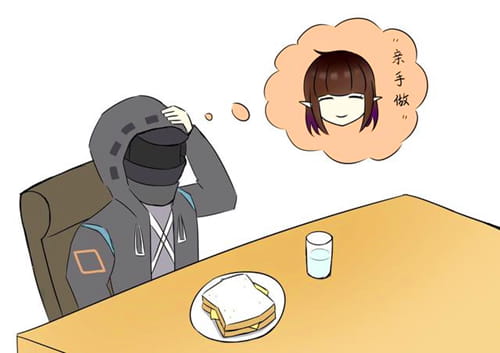 这白开水怎么没味道？两面包夹芝士